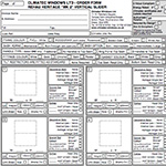 Vertical Slider Order Form