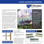 Hardware suitable for coastal environments